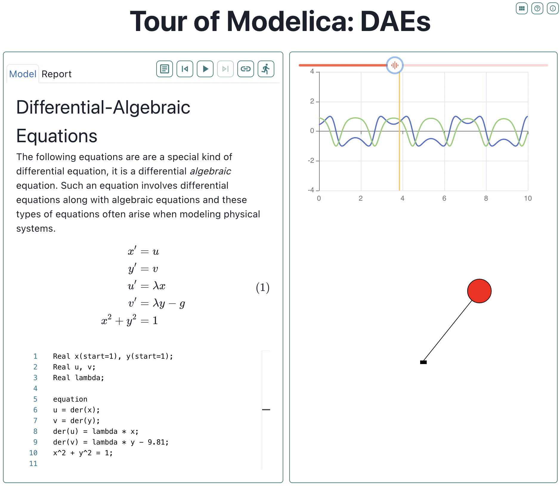 Tour of Modelica